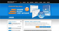 Desktop Screenshot of ekonom-system.cz